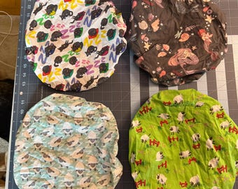 Gorros quirúrgicos de anestesia, coleta/peinado abultado