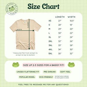 Frog Cake Meme T-Shirt, Cute Chunky Toad Sitting, Kawaii Aesthetic Phorg Flower, Fun Sad Cottagecore Froggy Gift, Pastel Weirdcore Clothes image 8