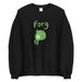 Frog Cake Meme - Cute Kawaii Aesthetic Frogs and Toads - Funny Chubby Froggy - Cartoony Sweater - Gift for Forge Lovers - Unisex Sweatshirt 