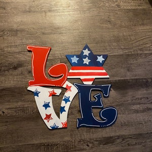 Fourth of July Doorhanger