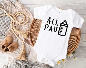 Funny Hawaii Baby Bodysuit All Pau Baby Onesie® For Baby shower gift Baby clothes Hawaii For Baby Boy Baby Girl Hawaii Tshirt for Newborns