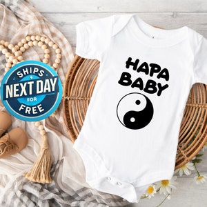 Funny T Shirt For Baby Funny Hawaiian Shirt Funny Baby Gift For Mom Funny Gift For Hawaii Baby Bodysuit Hapa Baby Onesie® For Baby Shower