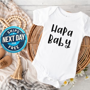 Baby-Kleidung für Baby-Dusche für neue Mutter Hawaii Hapa Baby Body Body Geburtstag Hawaii Onesie Weihnachtsgeschenk Baby Hawaii Onesie Junge Mädchen