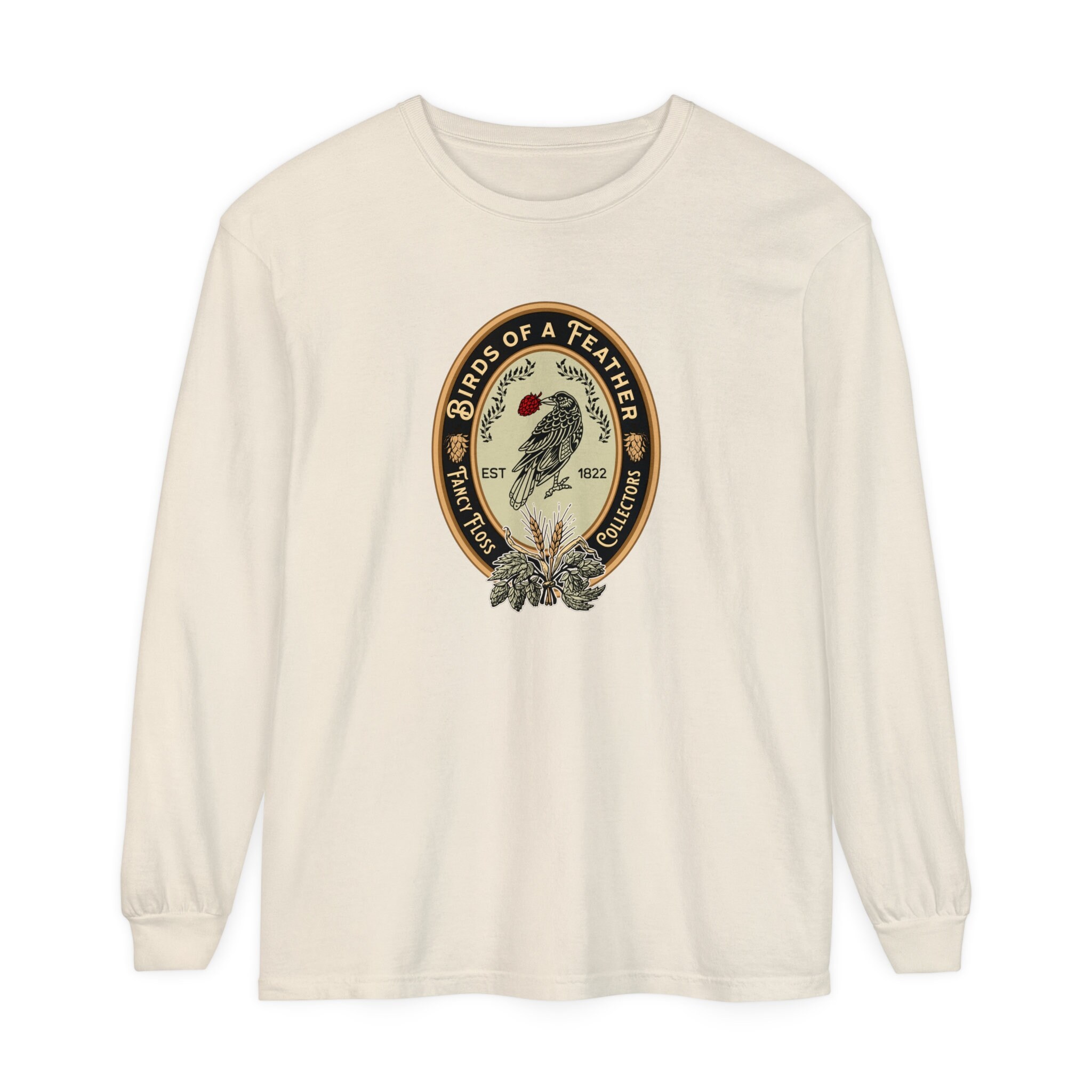 mare マレ Feather Like Over Tshirts Birds of a Feather Cotton Long Sleeve T-shirt - Etsy