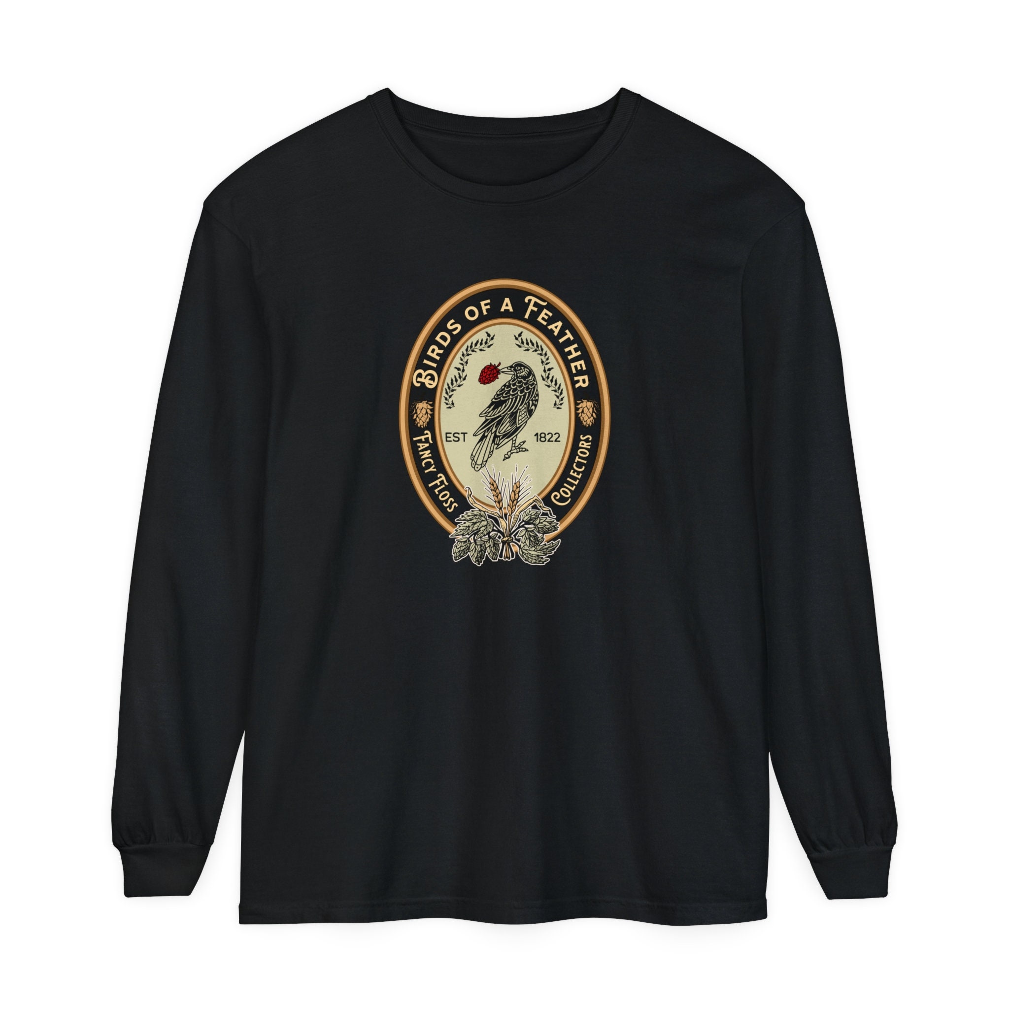 Birds of a Feather Cotton Long Sleeve T-shirt - Etsy