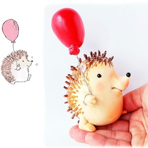 Artwork to life, Custom figure from picture, Custom art toy clay figure commission from drawing, Handmade 3D figure unique personalized gift