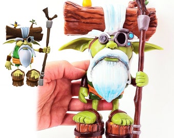 Oc commission custom figure, Game character custom clay figure commission for man cave decor gamers