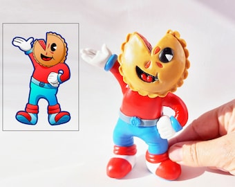 Figurine personnalisée de commission de personnage personnalisée, figurines personnalisées de portrait de dessin animé d'avatar personnalisé logo design mascotte 3D cadeau streamer
