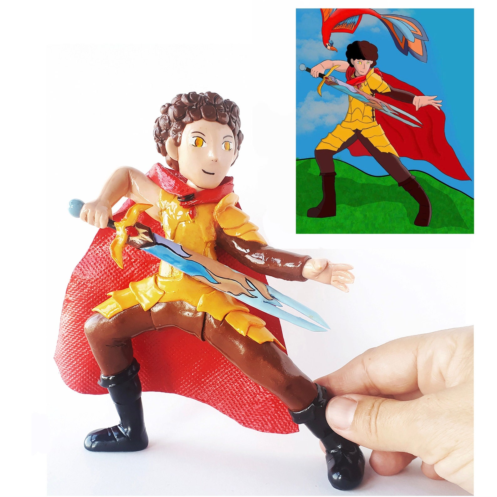 Your Design Into Custom Figure Custom Figurine Commission - Etsy