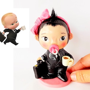 Custom figurine commission look alike doll, Custom cake topper figurine handmade clay figure from photo, One-of-a-kind personalized gift