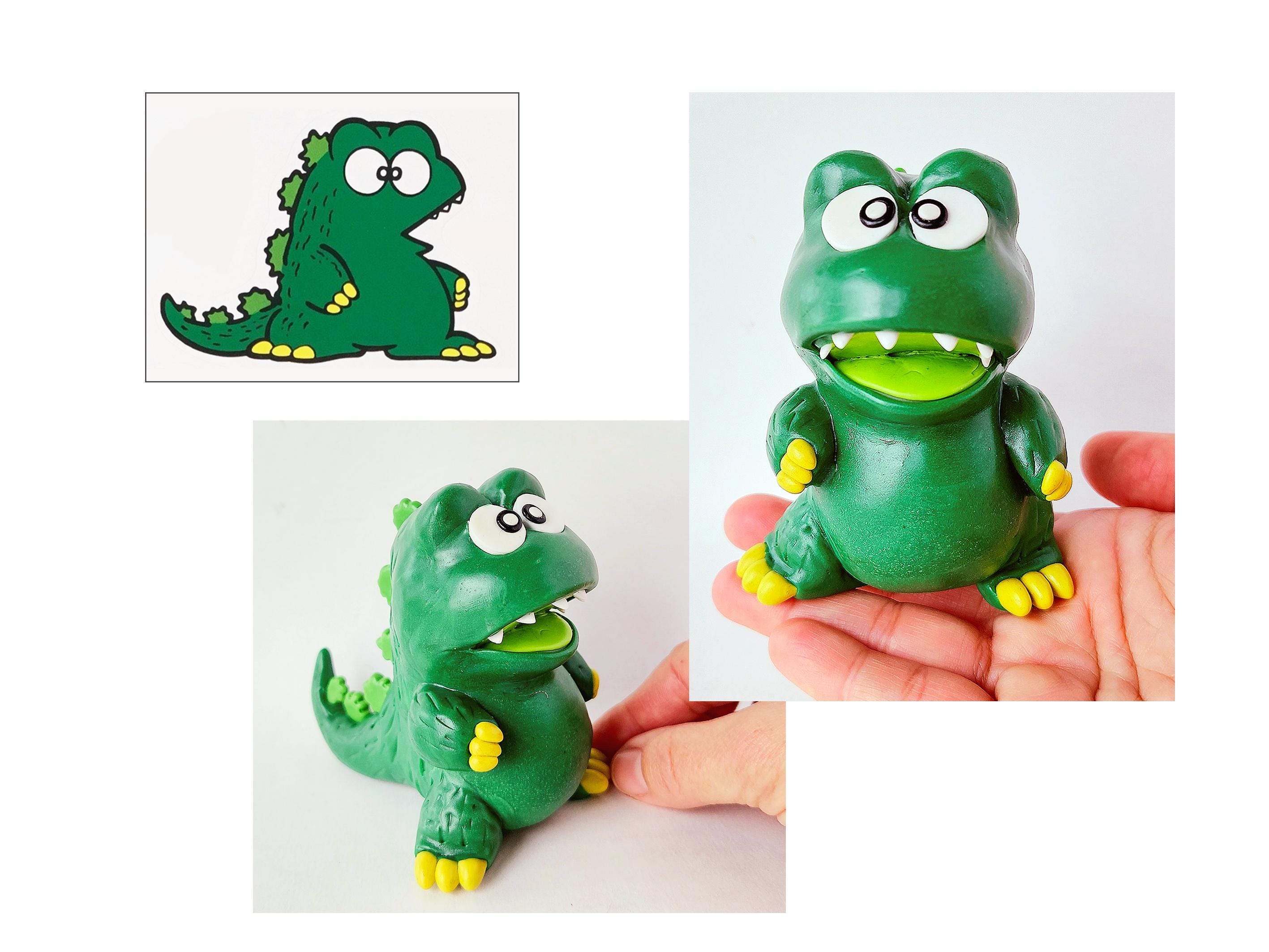 Custom Figure From Image, Cartoon Character Custom Art Toy Oc Sculpture ...