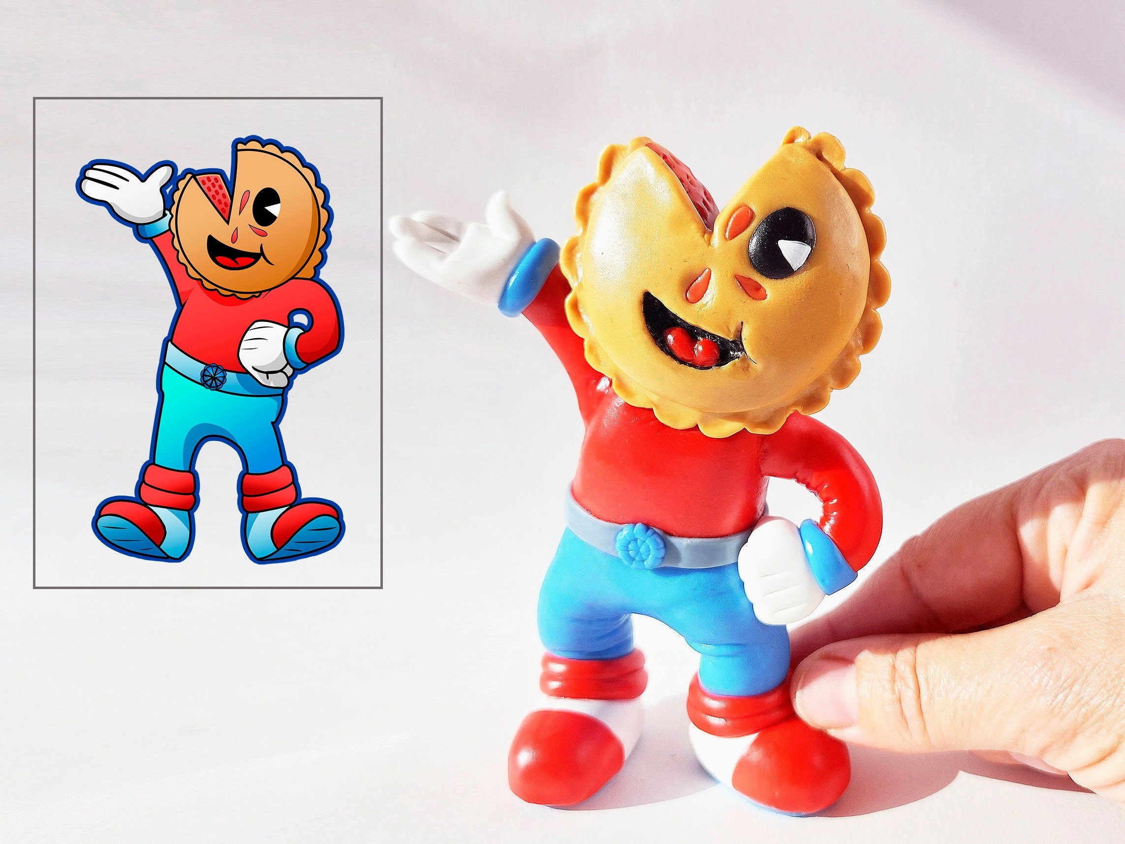 Custom Character Figurine, Personalized Mascot Sculpture, Unique Gift ...
