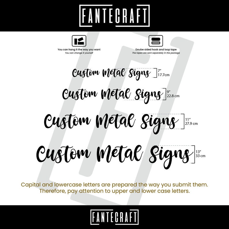 Custom Metal Words Wall Art Font Options Text Wall Art Etsy