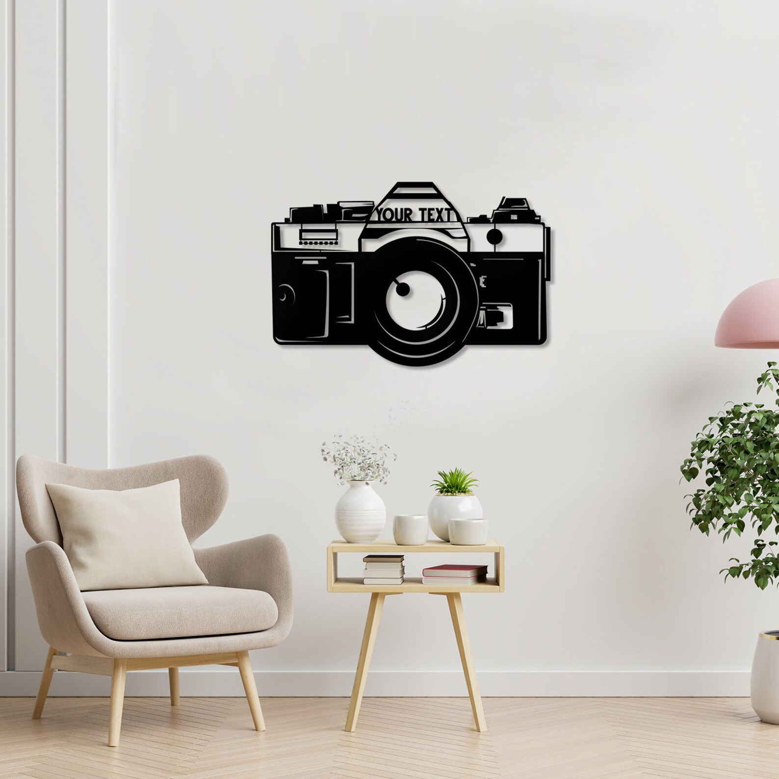 Metal Retro Camera Wall Art Camera Wall Decor Photographer Etsy