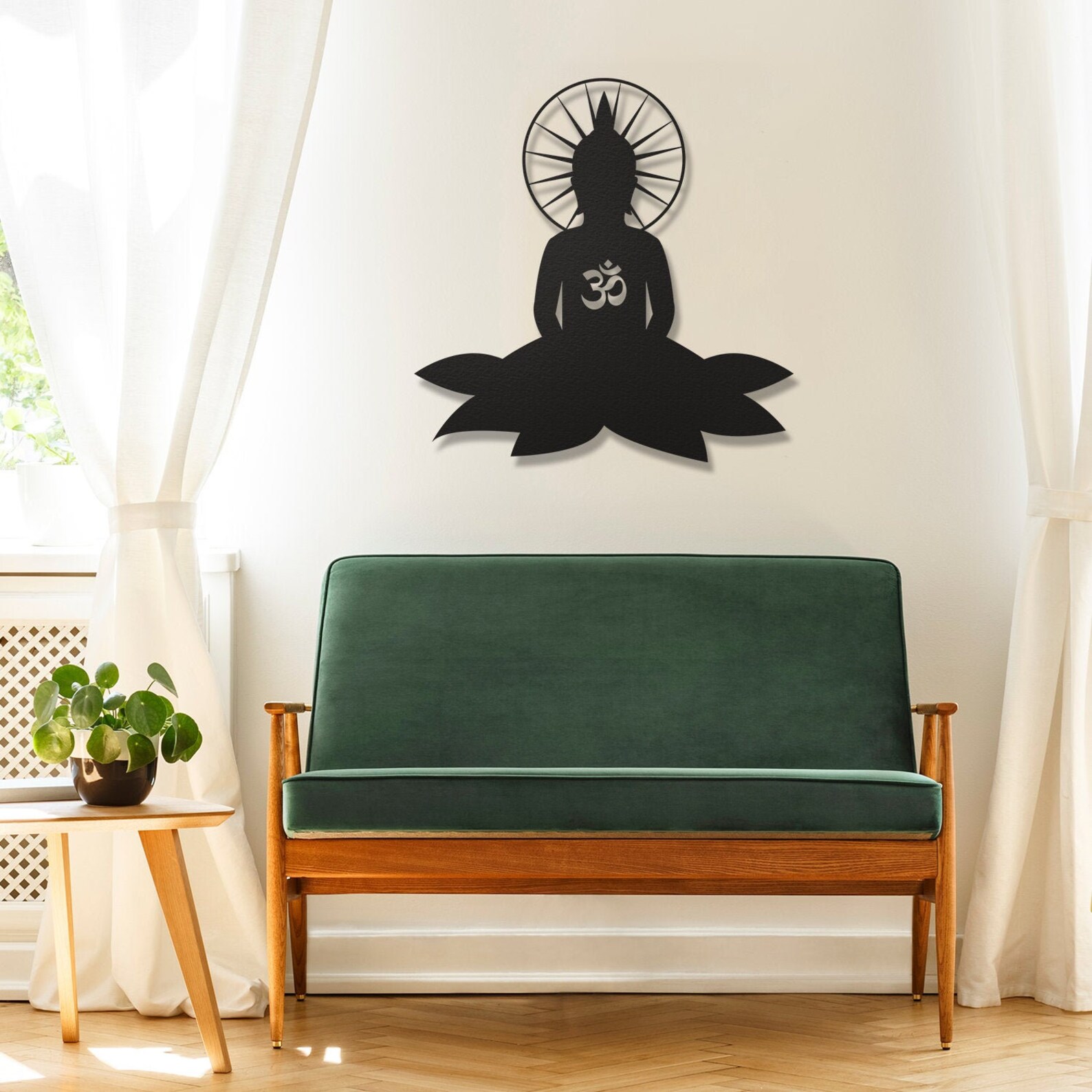 Buddha Metal Wall Art Buddha Metal Wall Decor Buda Wall Art Etsy France