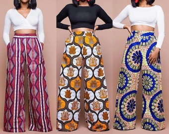 ankara palazzo trousers for plus size