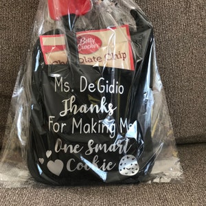 Handmade Personalized Pot Holder, Teachers Gift