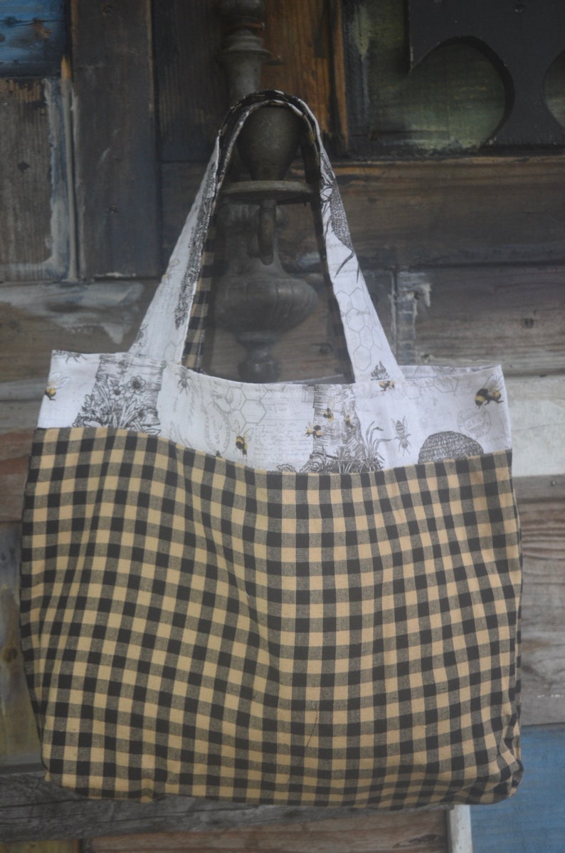 Bee Grocery Tote