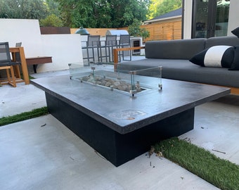 Outdoor coffee table, fire table