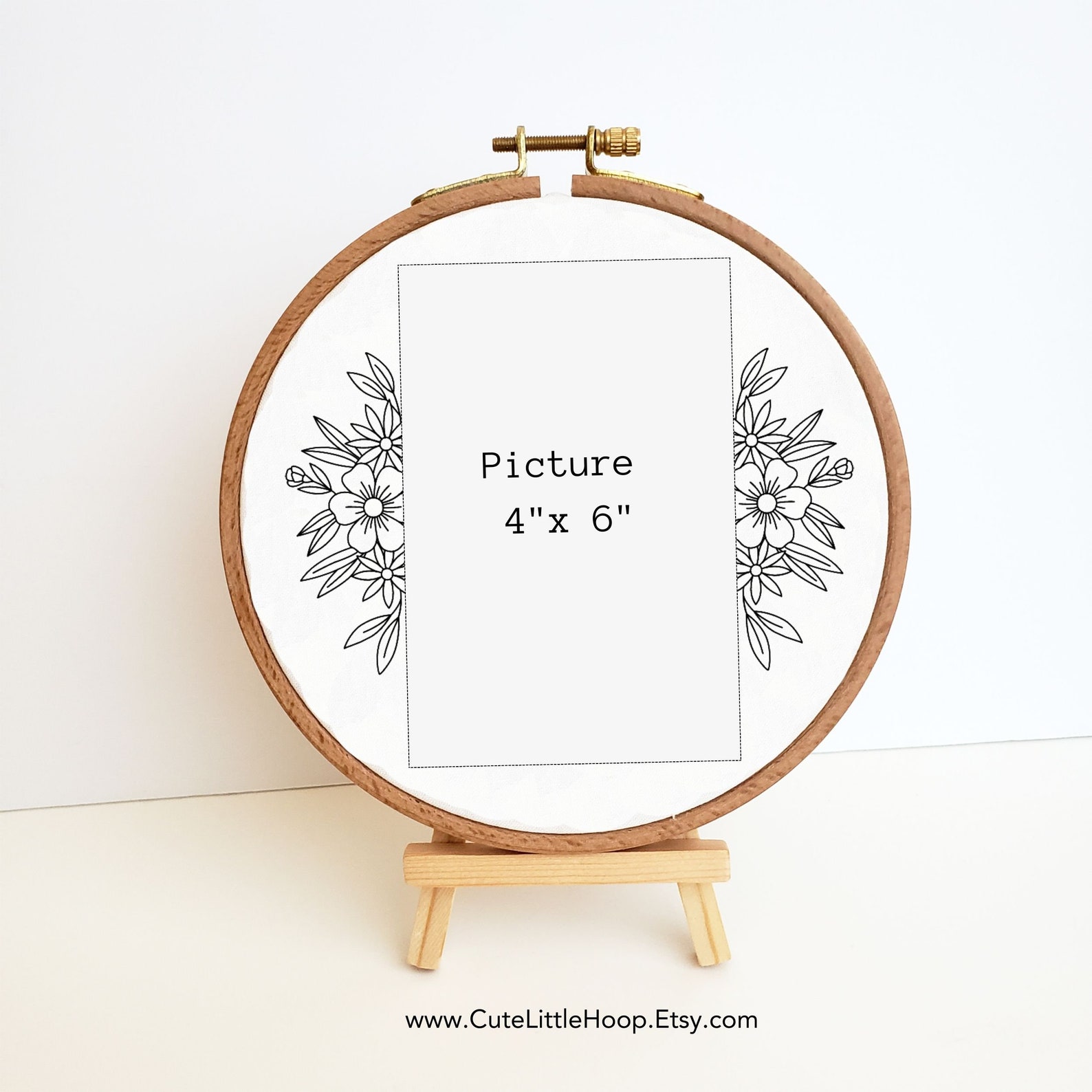 Photo Frame 4 Pattern 4x6 Photo Frame PDF Pattern, Embroidery Pattern Bundle, Photo Holder ...