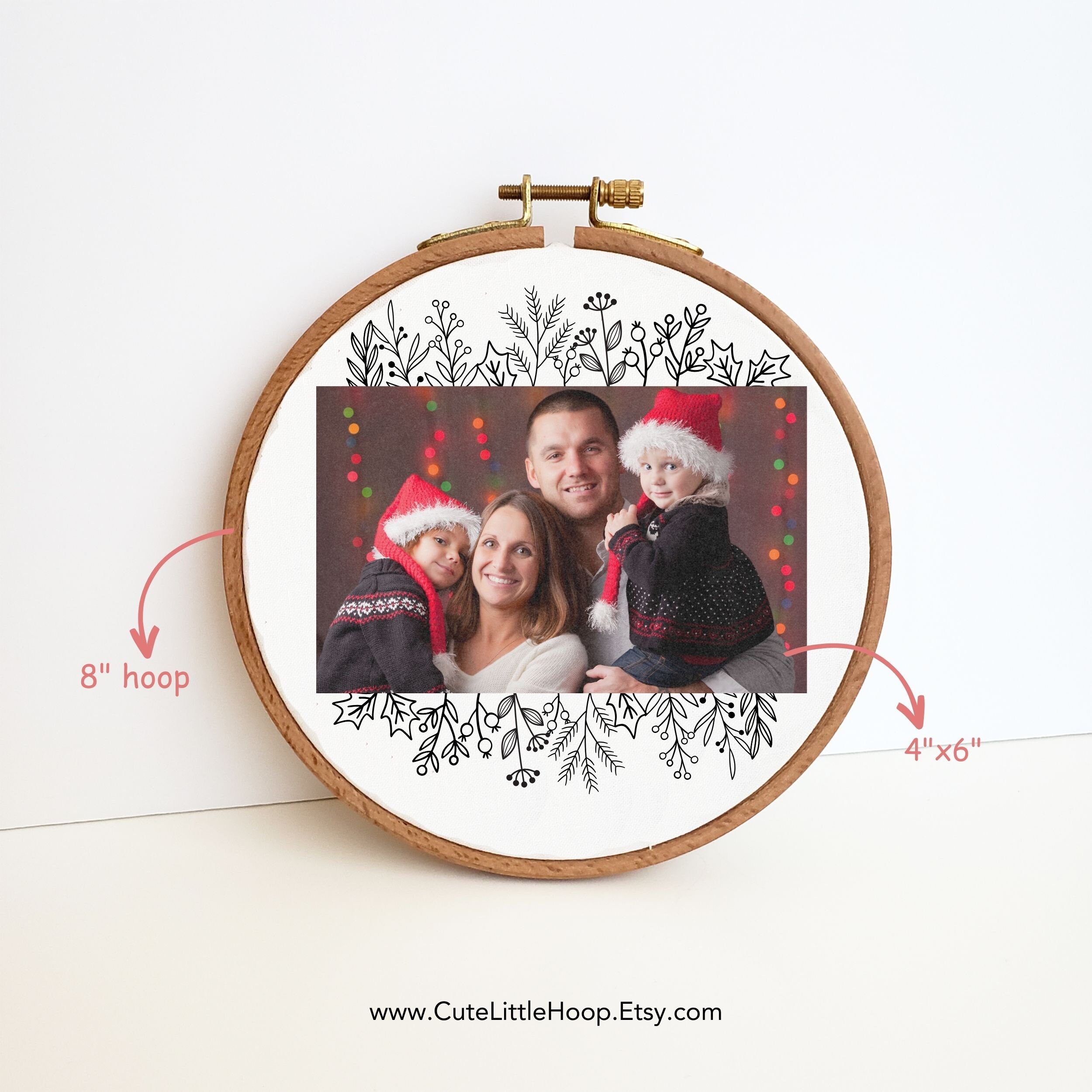 Photo Frame Embroidery Pattern 4x6 Photo Frame PDF Pattern, Embroidery Pattern Bundle, Photo Holder ...