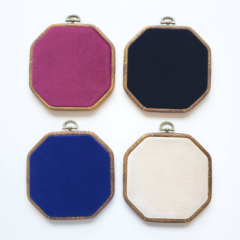 Beige Velvet Pin Display, Enamel Pin Holder, Pin Wall Display, Pin ...