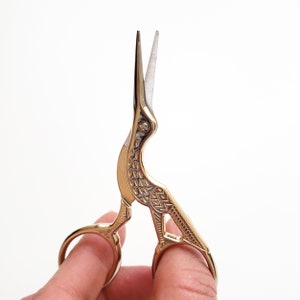 Seam ripper kit, embroidery scissors, embroidery accessory, thread ripper, stork scissors, needle threader, birthday gift for best friend