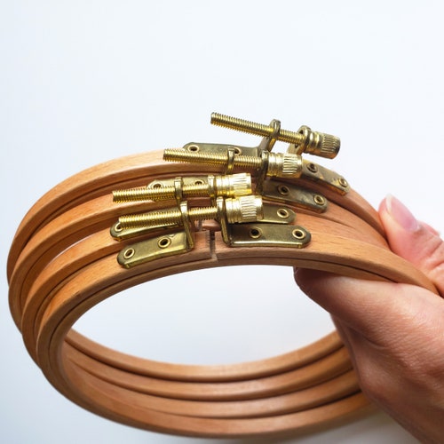 Tabletop Embroidery Frame Stand Wood Cross Stitch Hoop Etsy