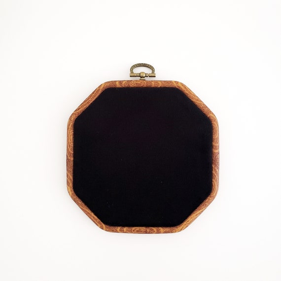 Black Velvet Octagon Pin Display Board, Enamel Pin Display, Pin