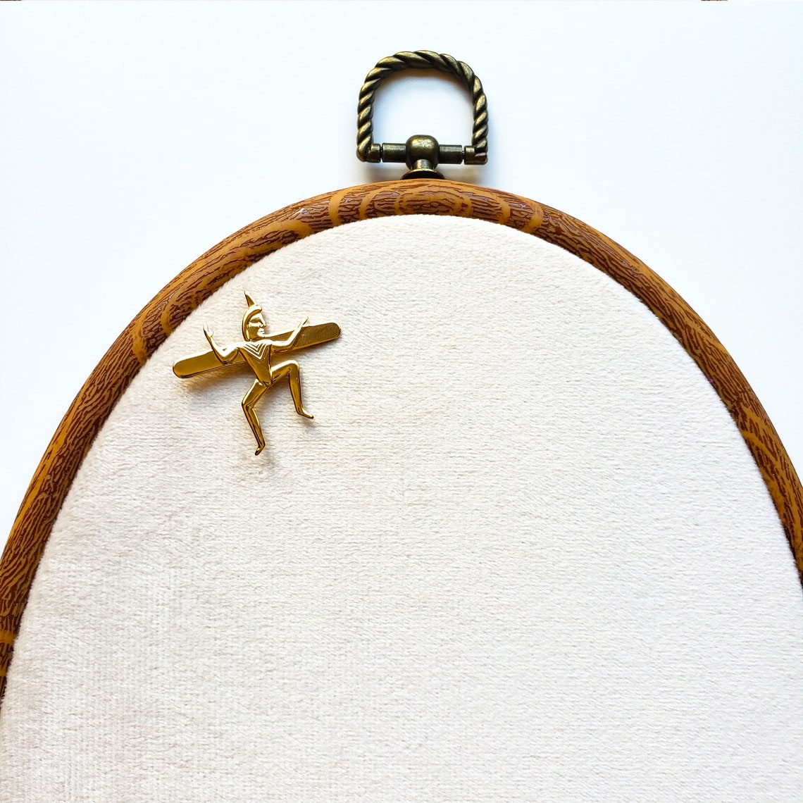 Beige Velvet Pin Board Enamel Pin Holder Enamel Pin Display Etsy India