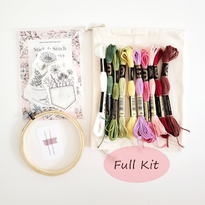 SEWING/EMBROIDERY Kit for KIDS How to Sew, Learn to Sew Kit, Montessori  Learning, Craft Kits, Beginners Sew, Unique Mothers Day Gift 
