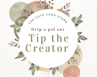 Creator Tip Jar: Show Your Support!