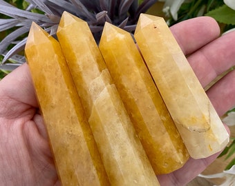 Golden Healer Quartz Towers (Yellow Hematoid), You Choose
