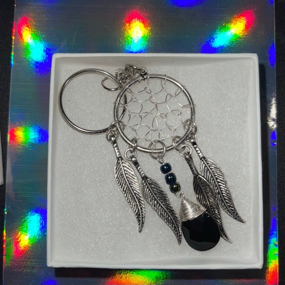 Dream Catcher Keychain Etsy