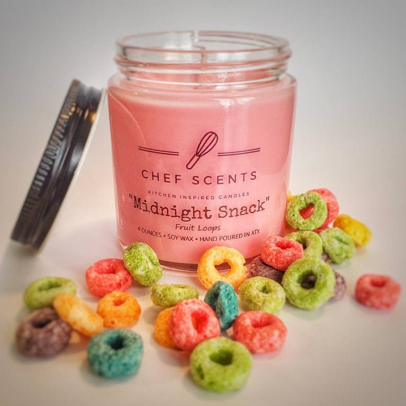 9oz Fruit Loops Candle / Soy Candle / Cereal Candle / Friend Etsy