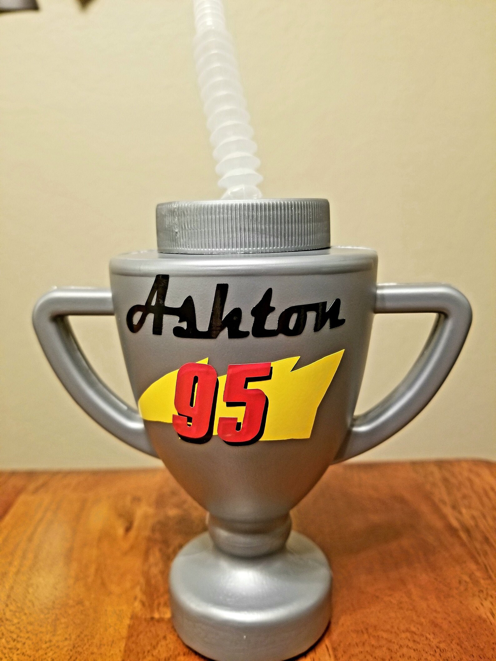 Lighting McQueen Piston Cup Drinking Cup Etsy