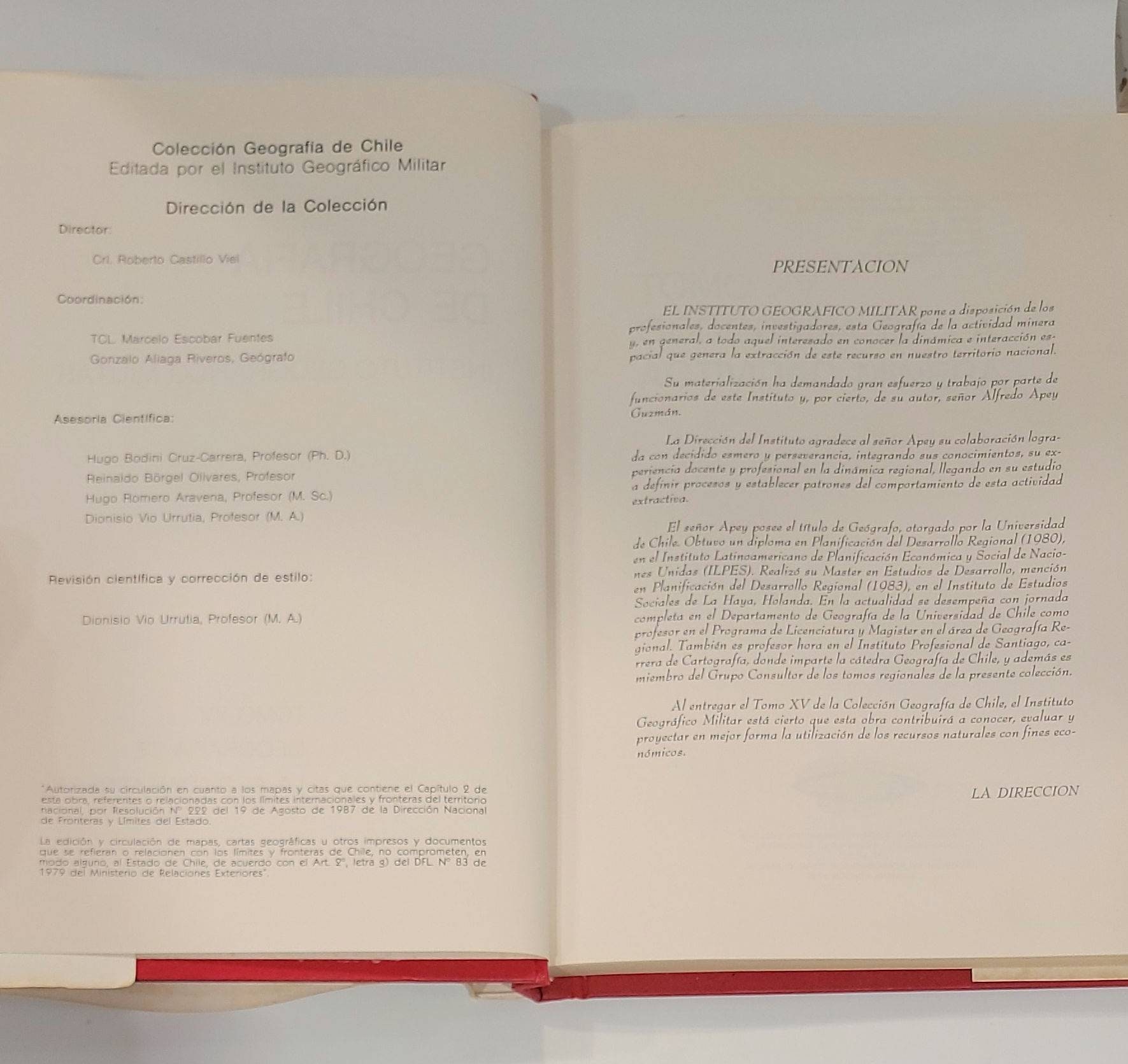 Geografia De Chile Instituto Geográfico Militar Geografía De La