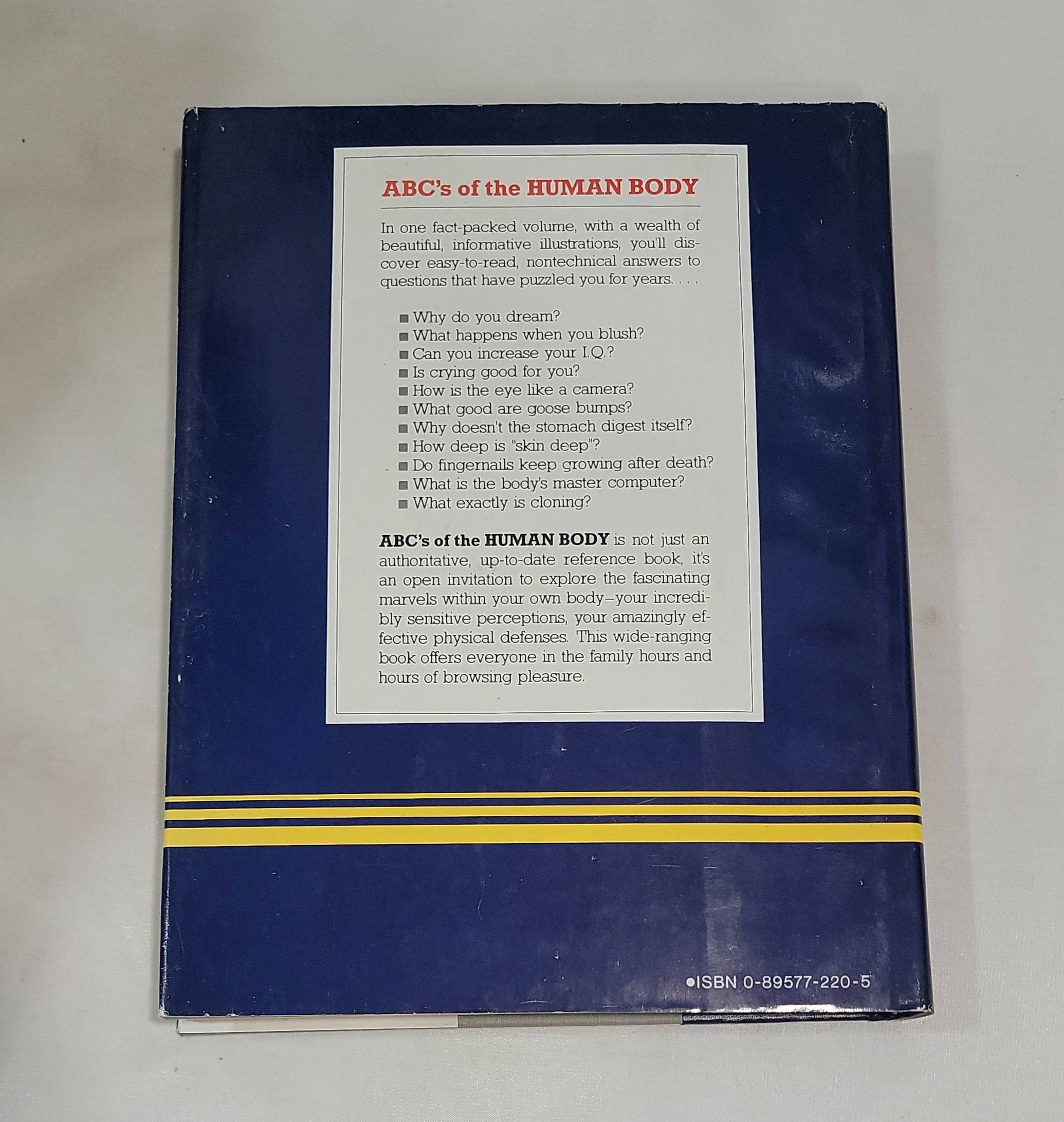 Reader's Digest Abc's of the Human Body: A Family Answer Book Vintage ...