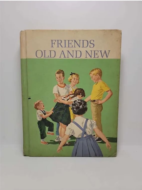 Friends Old and New: 1963 Children's Hardcover Book - Etsy