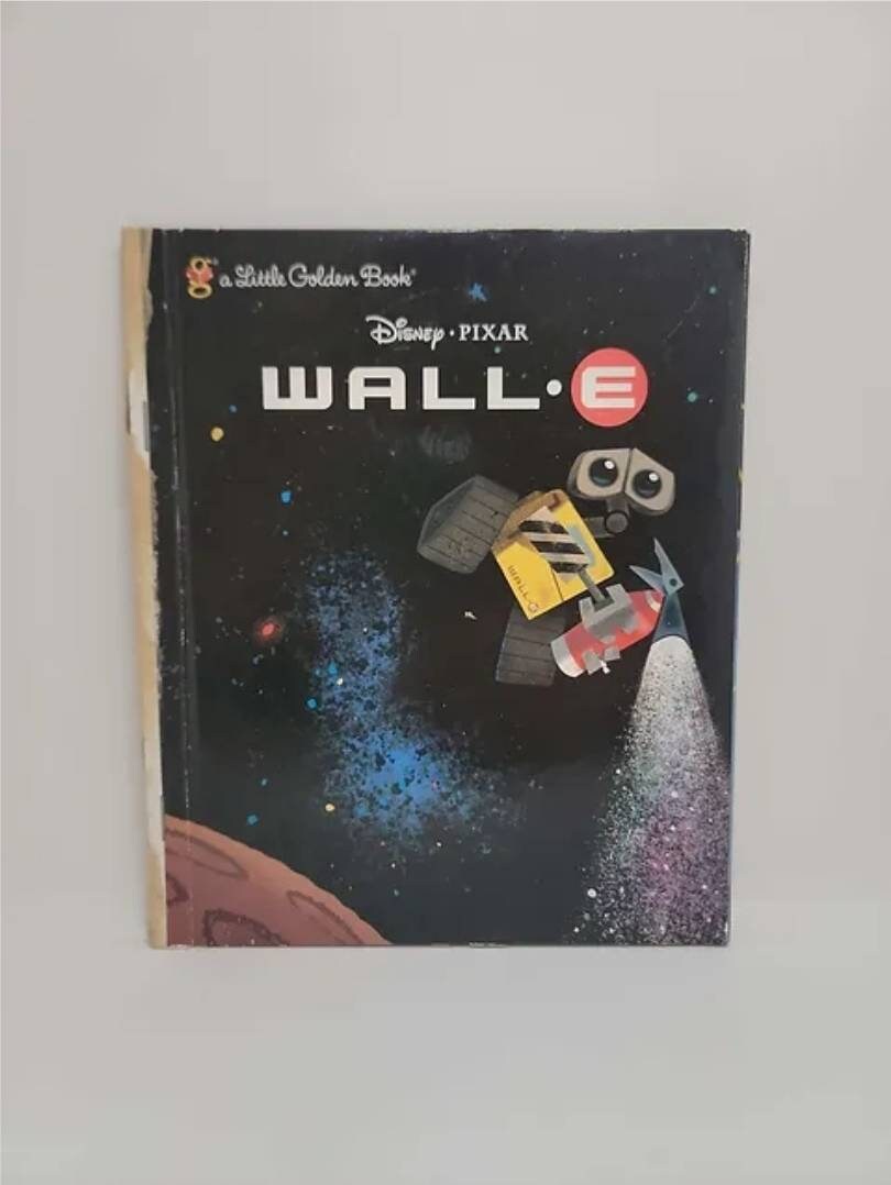 Wall-e (A Little Golden Book) Hardcover – May 13, 2008 by Vick-e