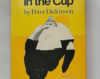 The Lizard in the Cup by Peter Dickinson - Vintage Hardcover 1972 - Classic Mystery Fiction Book Suspense Thriller Crime Fiction Novels