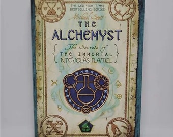 The Alchemyst: The Secrets of the Immortal Nicholas Flamel Hardcover – Deckle Edge, May 22, 2007 by Michael Scott  Book 1 of 6 The Secrets