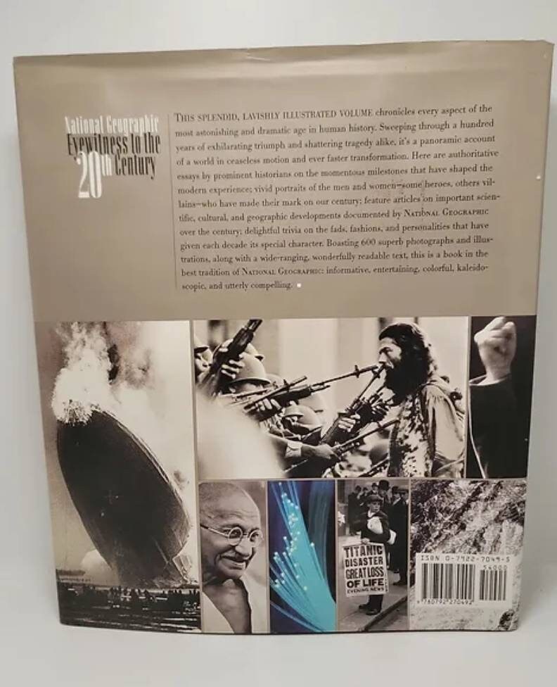 National Geographic Eyewitness to the 20th Century Hardcover