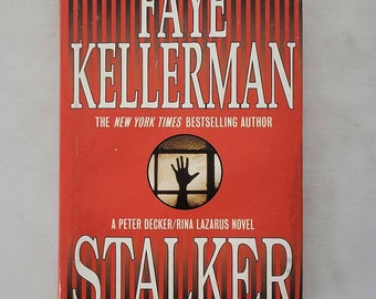 Stalker by Faye Kellerman - Vintage Hardcover 2000 - Classic Mystery Fiction Book Suspense Thriller Crime Fiction Novels Detective Sleuth