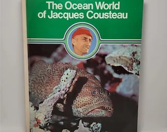 The Ocean World of Jacques Cousteau 1973 Hardcover