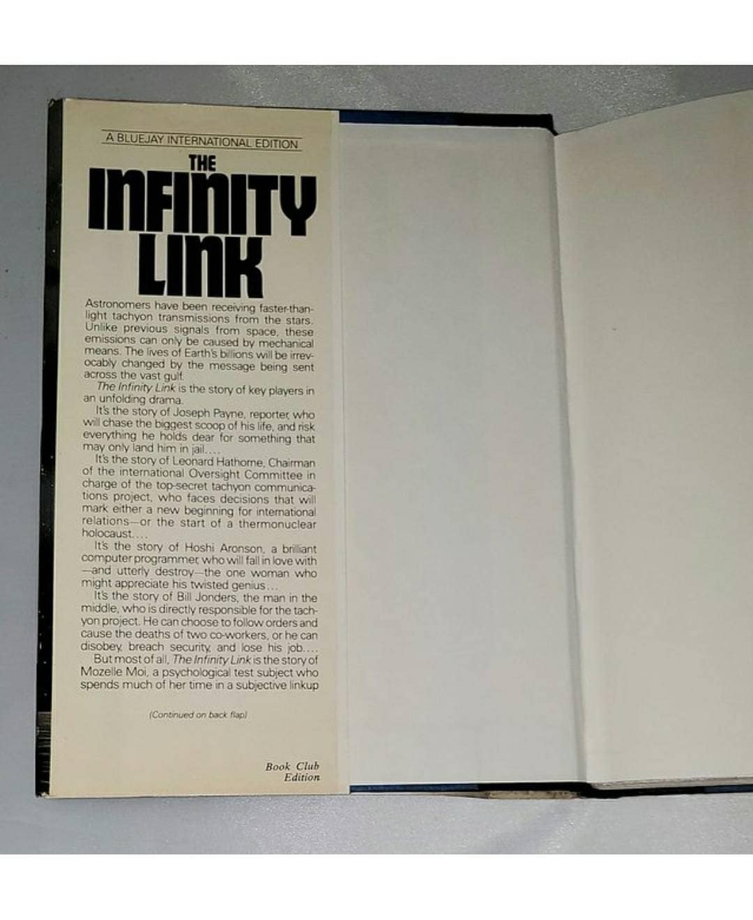 The Infinity Link by Jeffrey A. Carver - Hardcover 2015 - Etsy