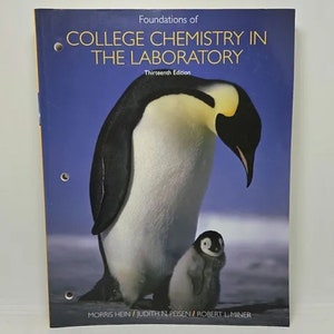 Foundations of College Chemistry, 13th edition (Introductory Chemistry CHEM 110) Paperback by Hein/Arena This 13th edition of Foundation
