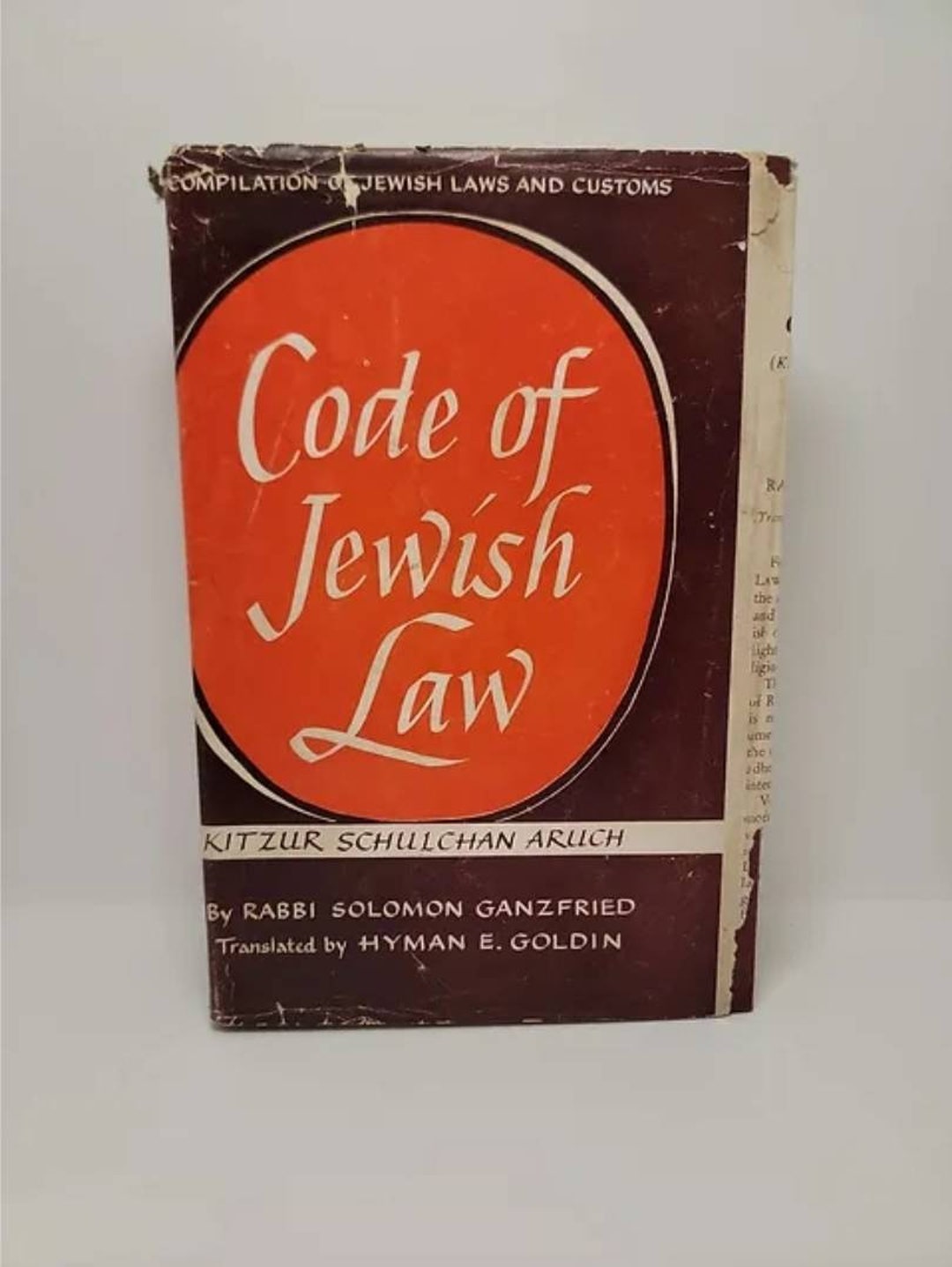 Code of Jewish Law Kitzur Shulhan Arukh Hardcover January Etsy