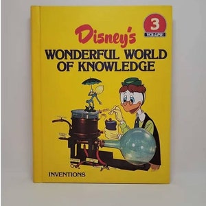 Disney&#39;s Wonderful World of Knowledge (Inventions, Volume 3) Hardcover – 1982