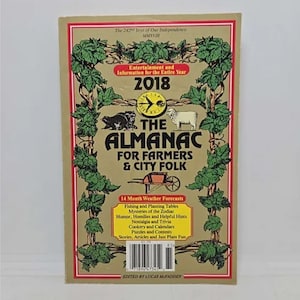 The Almanac for Farmers & City Folk 2018 - Paperback
